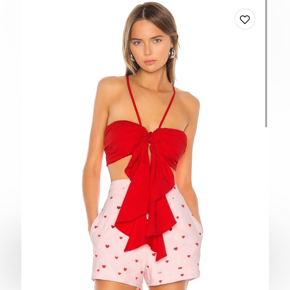 Camila Coelho Madelyn crop top